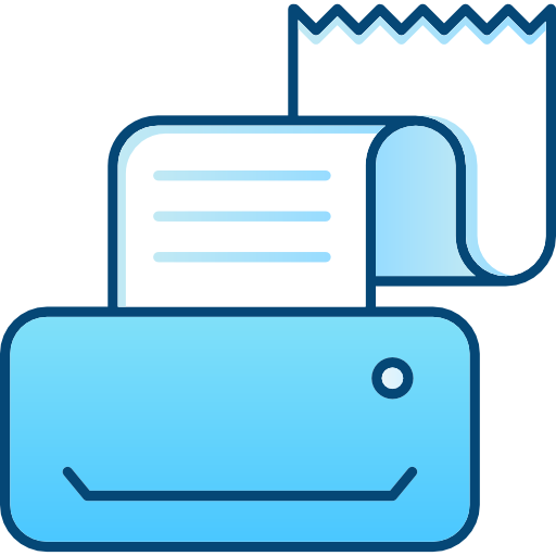 Fax Cubydesign Blue icon