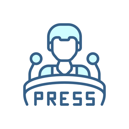 pressekonferenz kostenlos Icon
