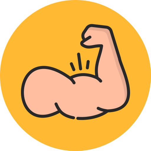 근육 무료 아이콘