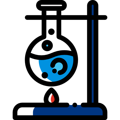 Chemistry Detailed Rounded Color Omission icon