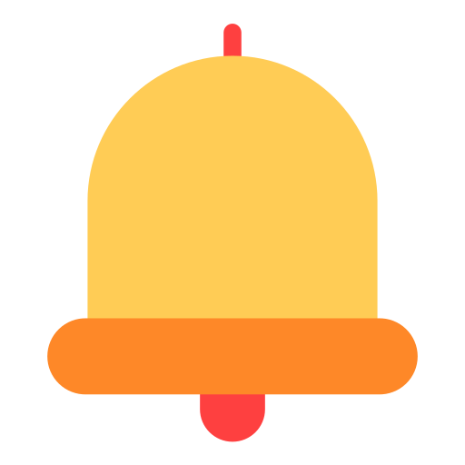 campana de notificación icono gratis