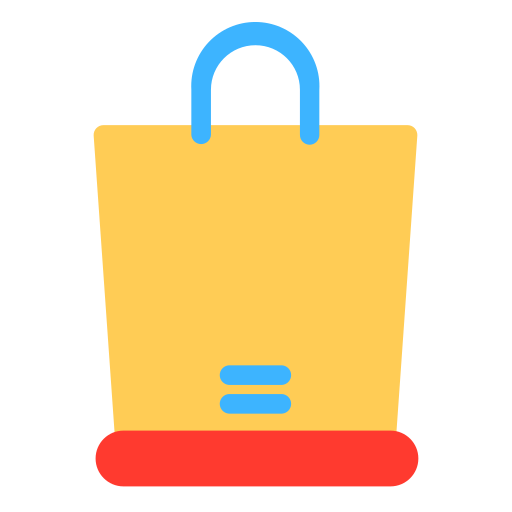 Shopping bag Generic color fill icon