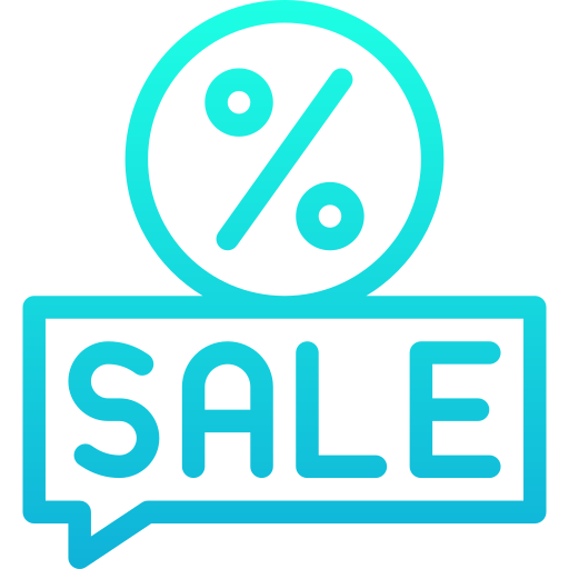 Sale free icon