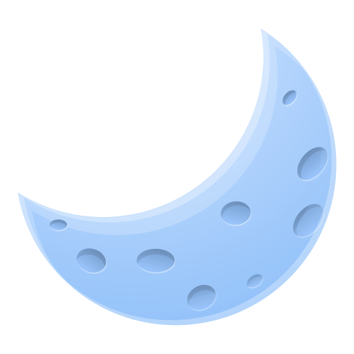 luna icono gratis