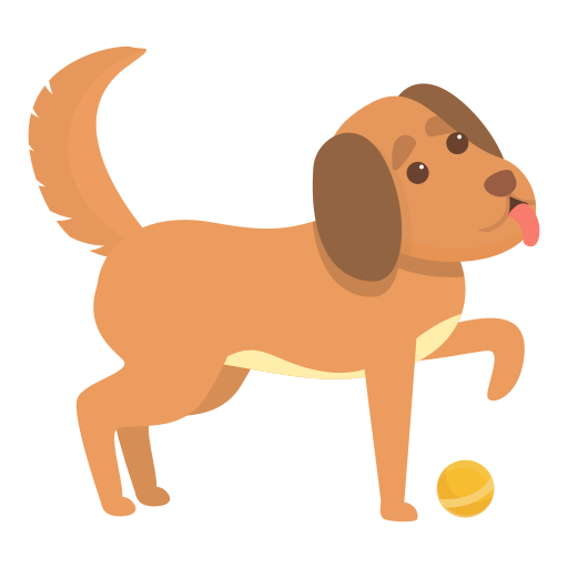 perro icono gratis