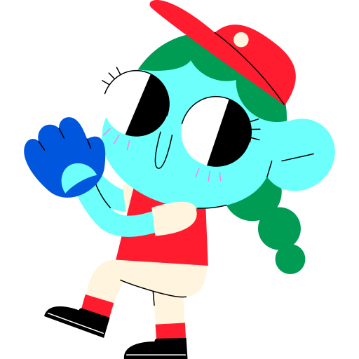 baseball kostenlos Sticker