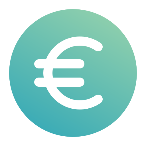 euro icono gratis