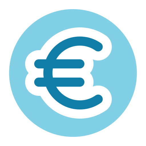euro icono gratis