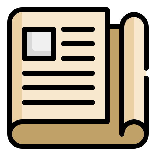 periódico icono gratis