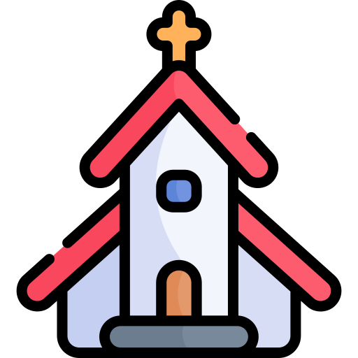 Église Icône gratuit Église Icône gratuit