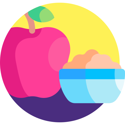 salsa de manzana icono gratis