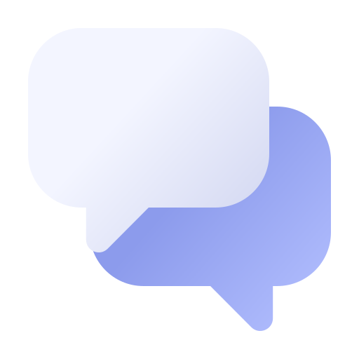 Chat Generic gradient fill icon