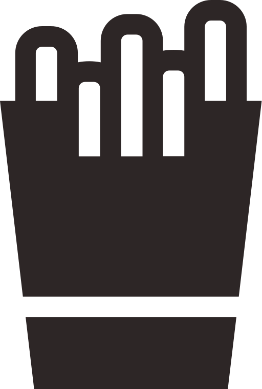 papas fritas icono gratis