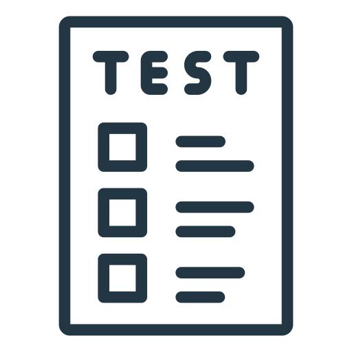 Test Generic outline icon