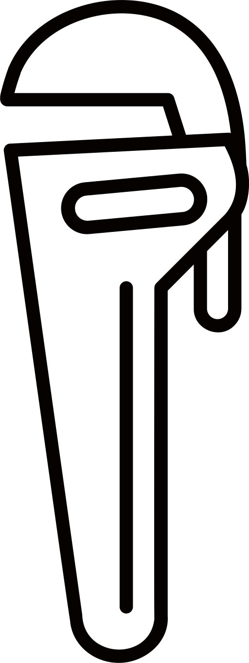 llave inglesa icono gratis