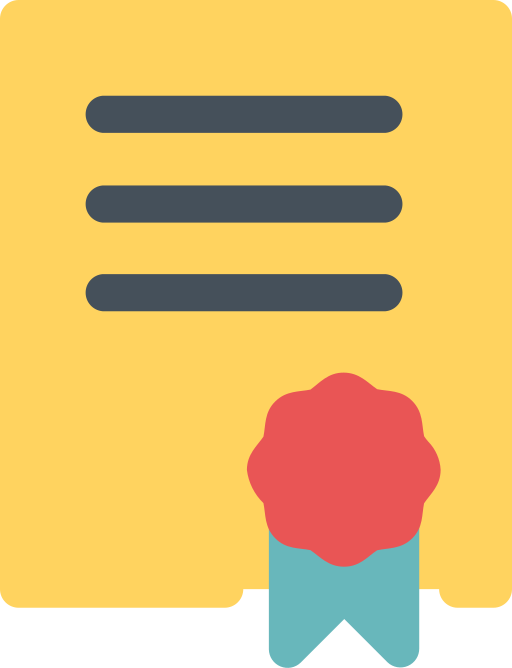 diploma grátis ícone