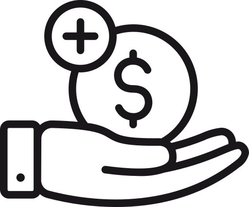 돈 무료 아이콘