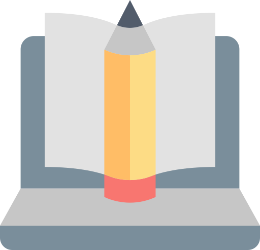 educación en línea icono gratis