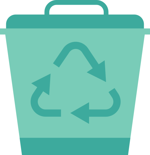 papelera de reciclaje icono gratis