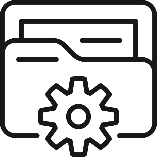 Gear Generic outline icon