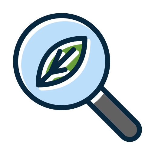 búsqueda orgánica icono gratis