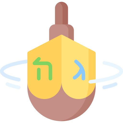 dreidel icono gratis