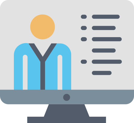 Éducation en ligne Icône gratuit Éducation en ligne Icône gratuit