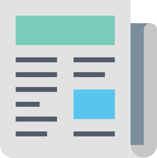 medios de comunicación icono gratis