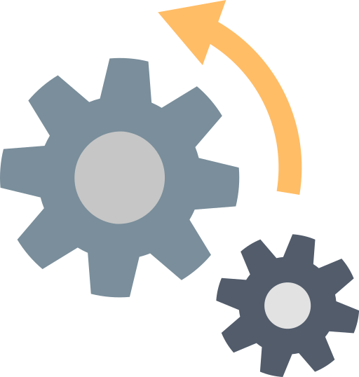 rueda dentada icono gratis