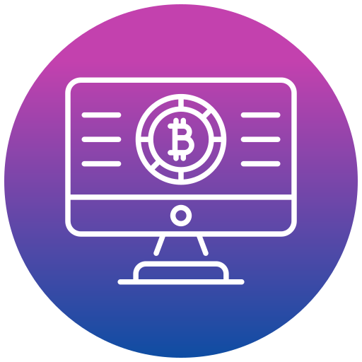 minería bitcoin icono gratis