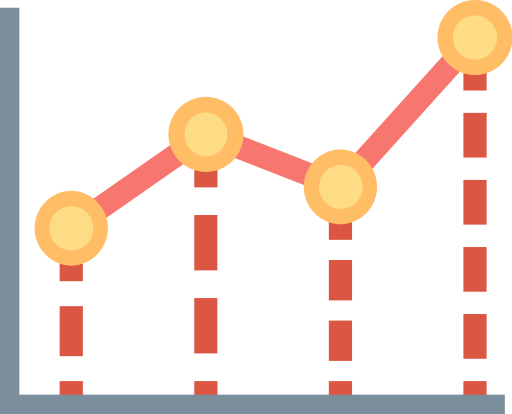 gráfico grátis ícone gráfico grátis ícone