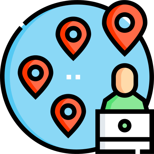 Remote work free icon Remote work free icon