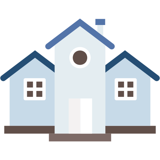 Residential Generic color fill icon