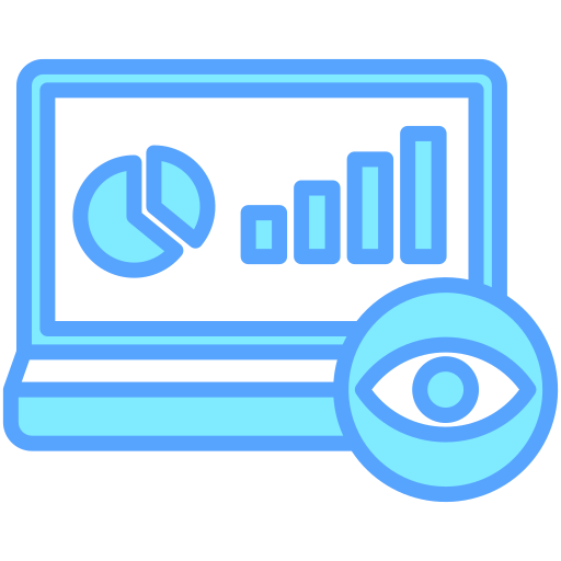 visualización de datos icono gratis