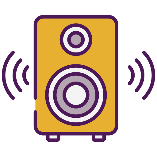 altavoz icono gratis