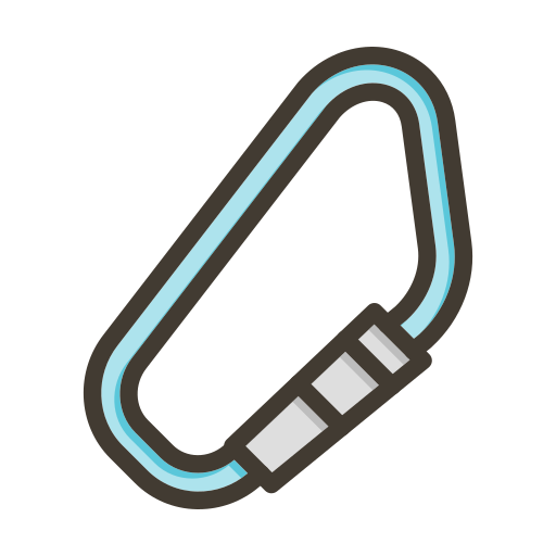 Carabiner - Free security icons