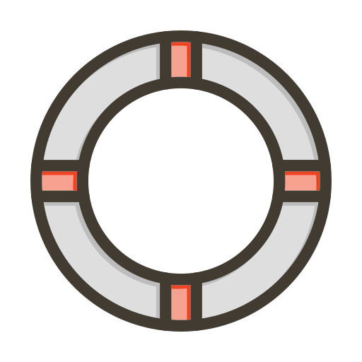 boya salvavidas icono gratis