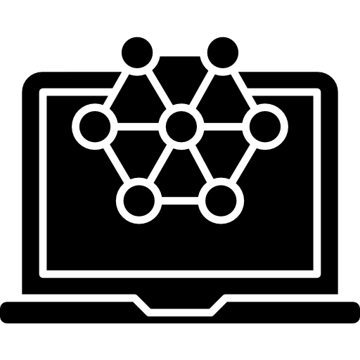 medios de comunicación social icono gratis