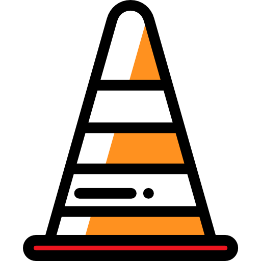 cône de signalisation Icône gratuit cône de signalisation Icône gratuit