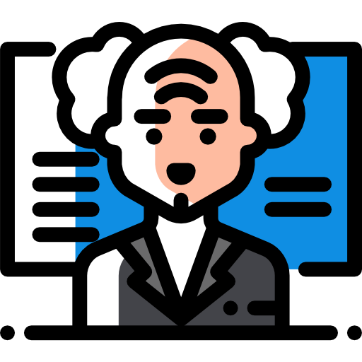 교수 무료 아이콘