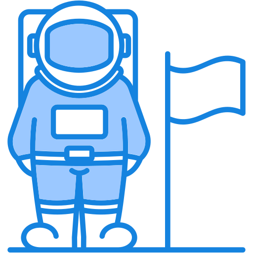 astronauta icono gratis