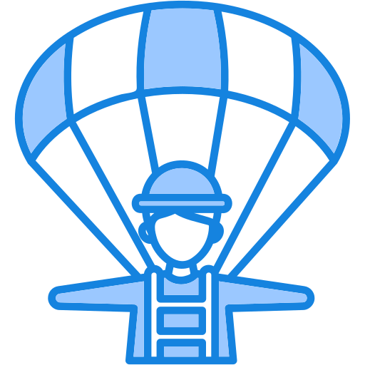 parachute Icône gratuit parachute Icône gratuit