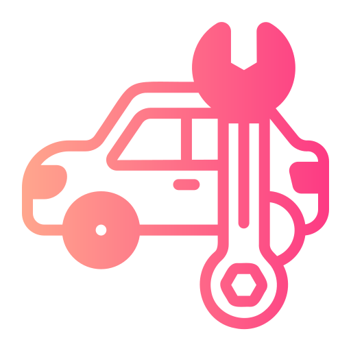 reparación de autos icono gratis