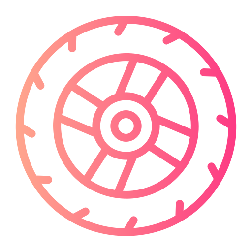 neumático icono gratis