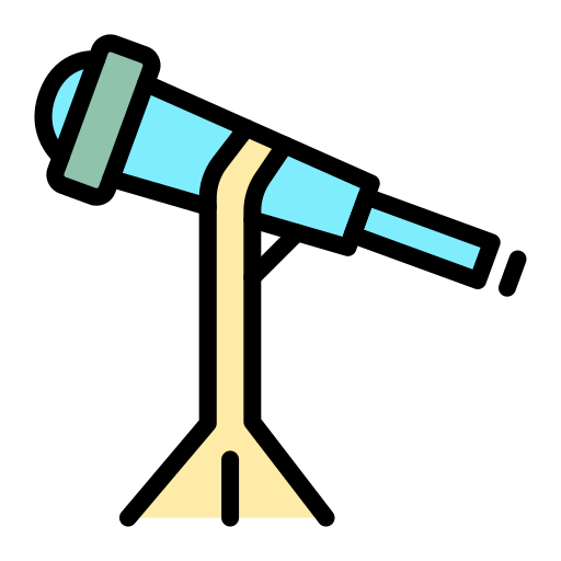 Telescope free icon