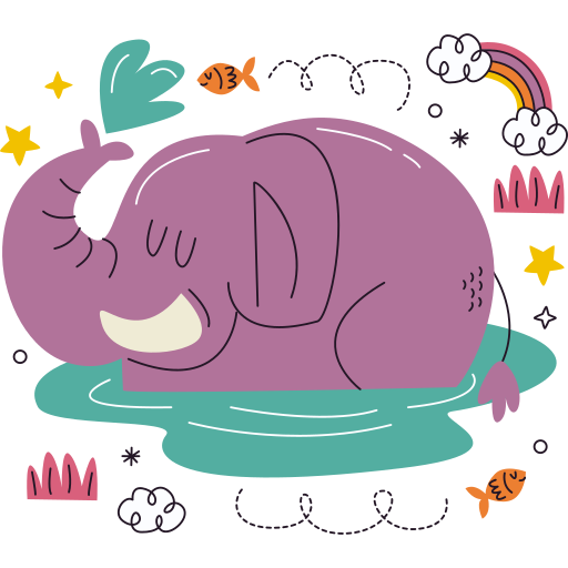 elefante grátis figurinha