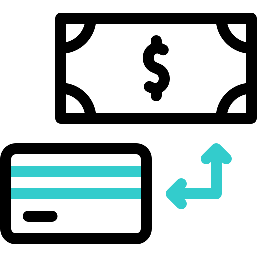 método de pago icono gratis