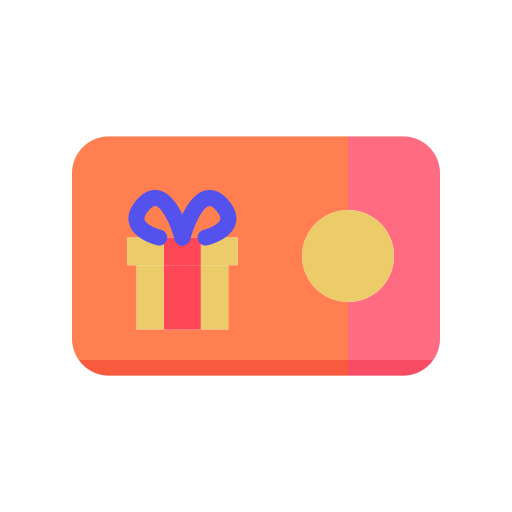 Gift card Generic color fill icon