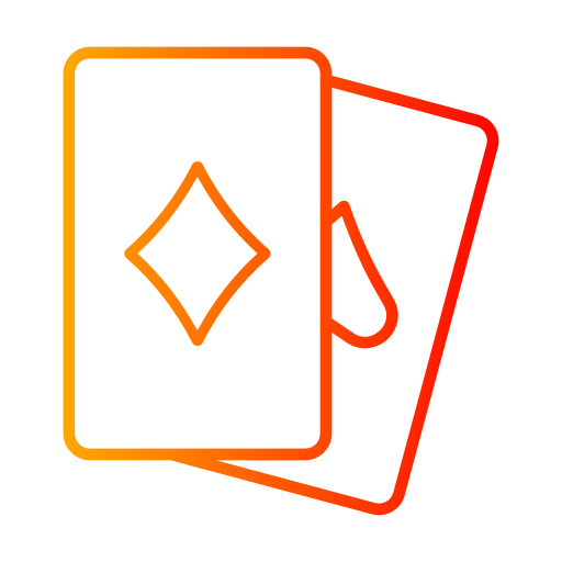 cartas de póquer icono gratis
