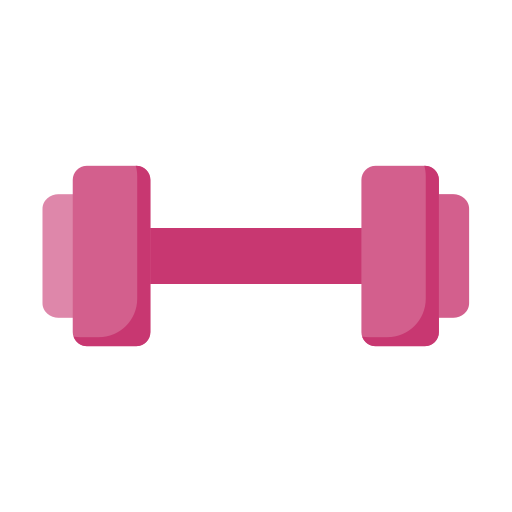 barra con pesas icono gratis